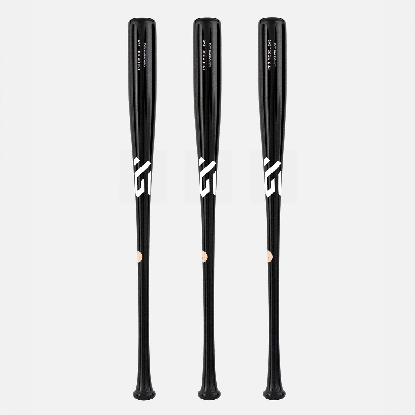 243 Pro Model Bundle - American Hard Maple (3 bats)